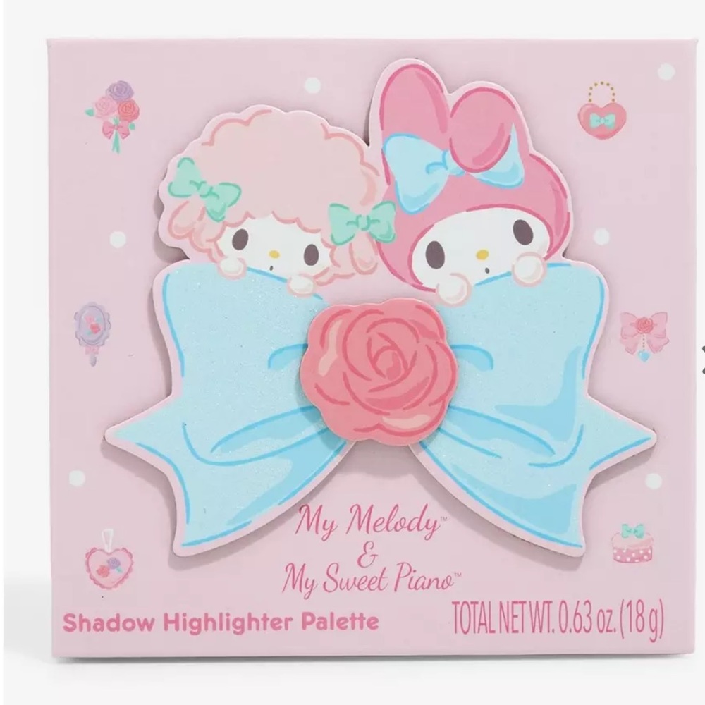 My Melody & My Sweet Piano Eyeshadow & Highlighter Palette